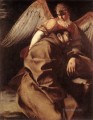 天使バロック画家オラツィオ・ジェンティレスキが聖フランシスコを支援
